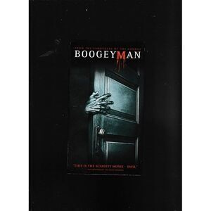 Boogeyman VHS‎ used HOrror MOvie